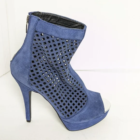Colin Stuart suede heels - Picture 6 of 16